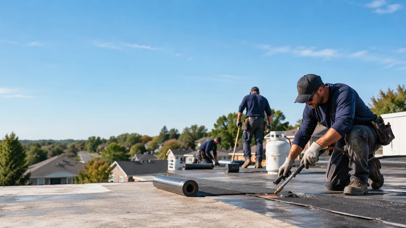 Flat Roof Leak Repair providers in Lucien, OK